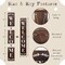 Welcome Sign for Front Porch Standing, Interchangeable Welcome Standing Sign with 5 Designed DoubleSided Icons for Front Door, All Seasonal Farmhouse Rustic Modern Porch Decor for Fall